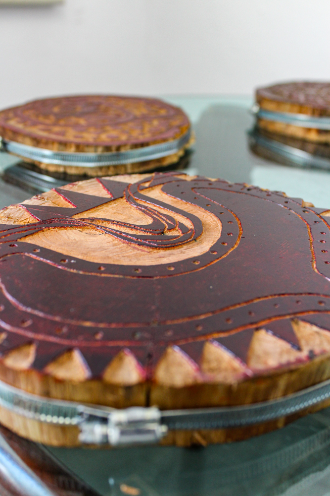 matrizes de xilogravura entalhadas em madeira de topo 